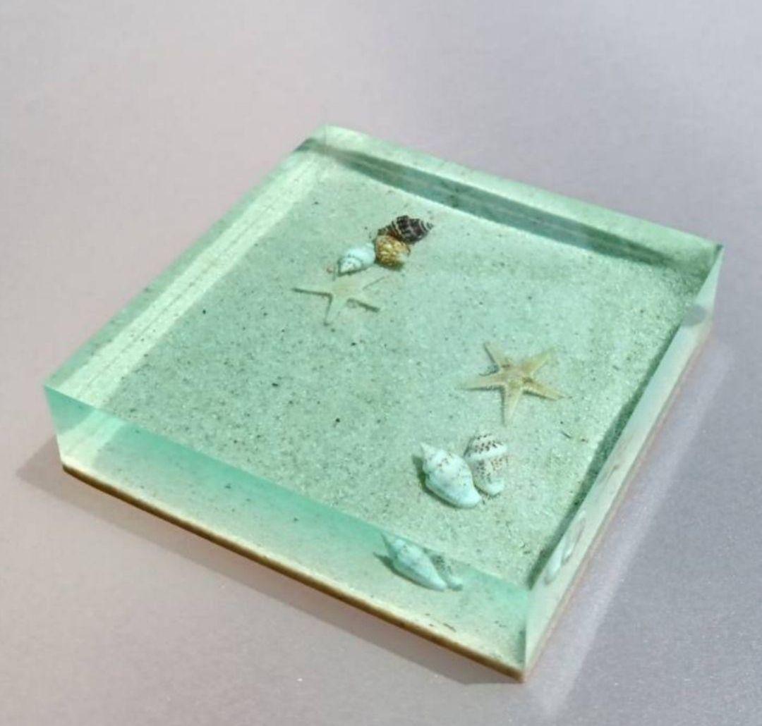 【 リリィ 】エポキシレジン オーシャンアート レジンアート