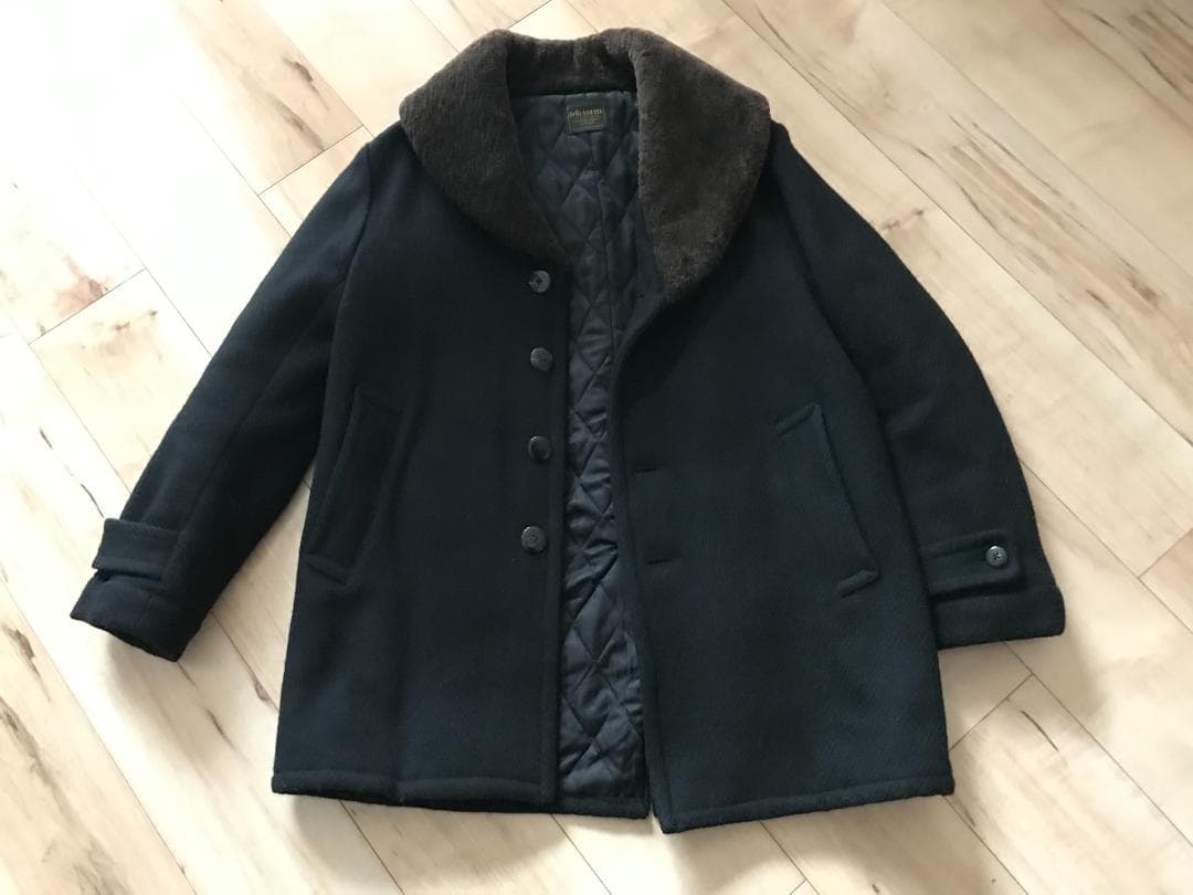 グラッドハンド　ギャングコート　リアルムートン　ボア　ドンキ－コート　ジャケット