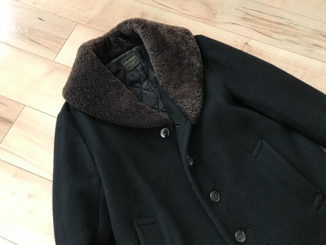 グラッドハンド　ギャングコート　リアルムートン　ボア　ドンキ－コート　ジャケット