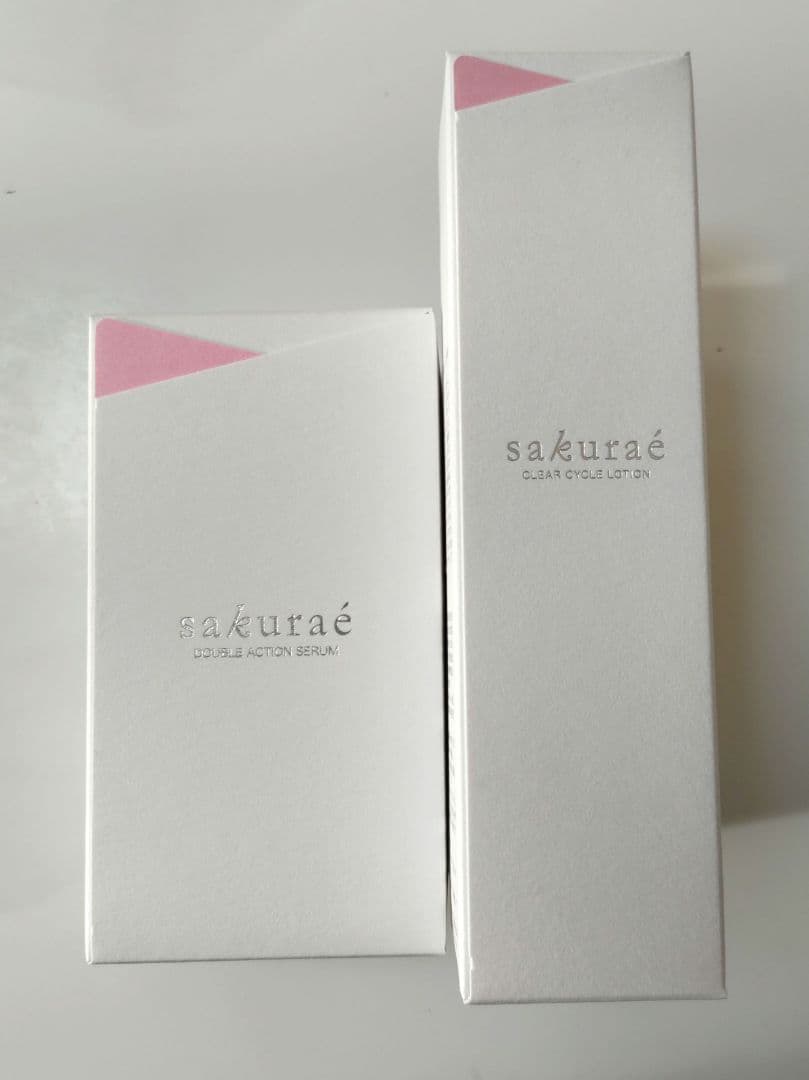 サクラエ　ダブルアクションセラム&クリアサイクルローション2点set
