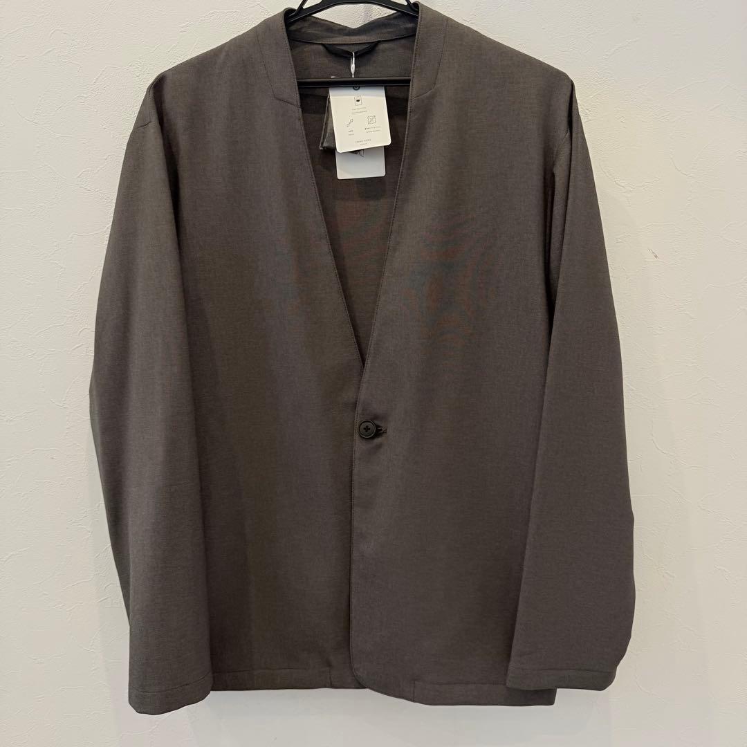 新品未使用　グリーンレーベルリラクシング ノーカラー　ジャケット L タグ付