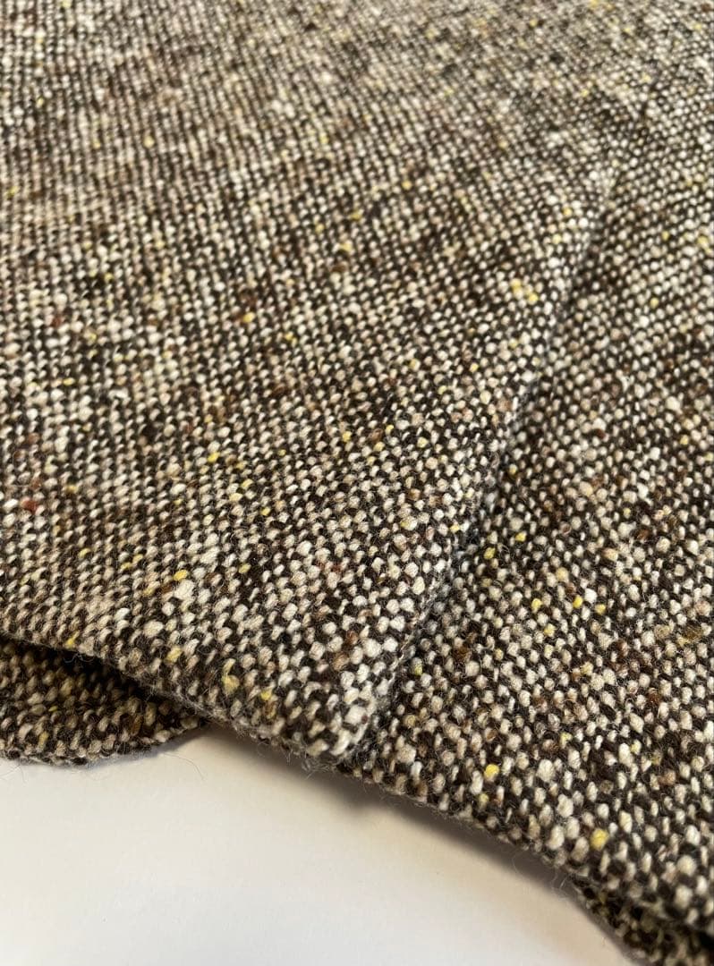 美品 miumiuミュウミュウ テーラードジャケット ツイード ブラウン系