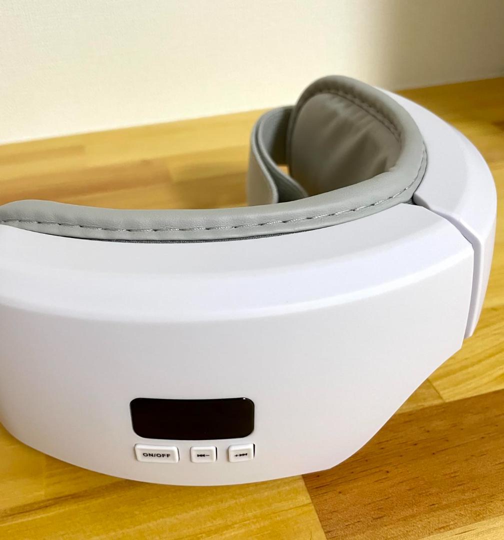 空気圧Bluetooth音楽 目元エステ 発熱 多周波振動 アイウォーマー