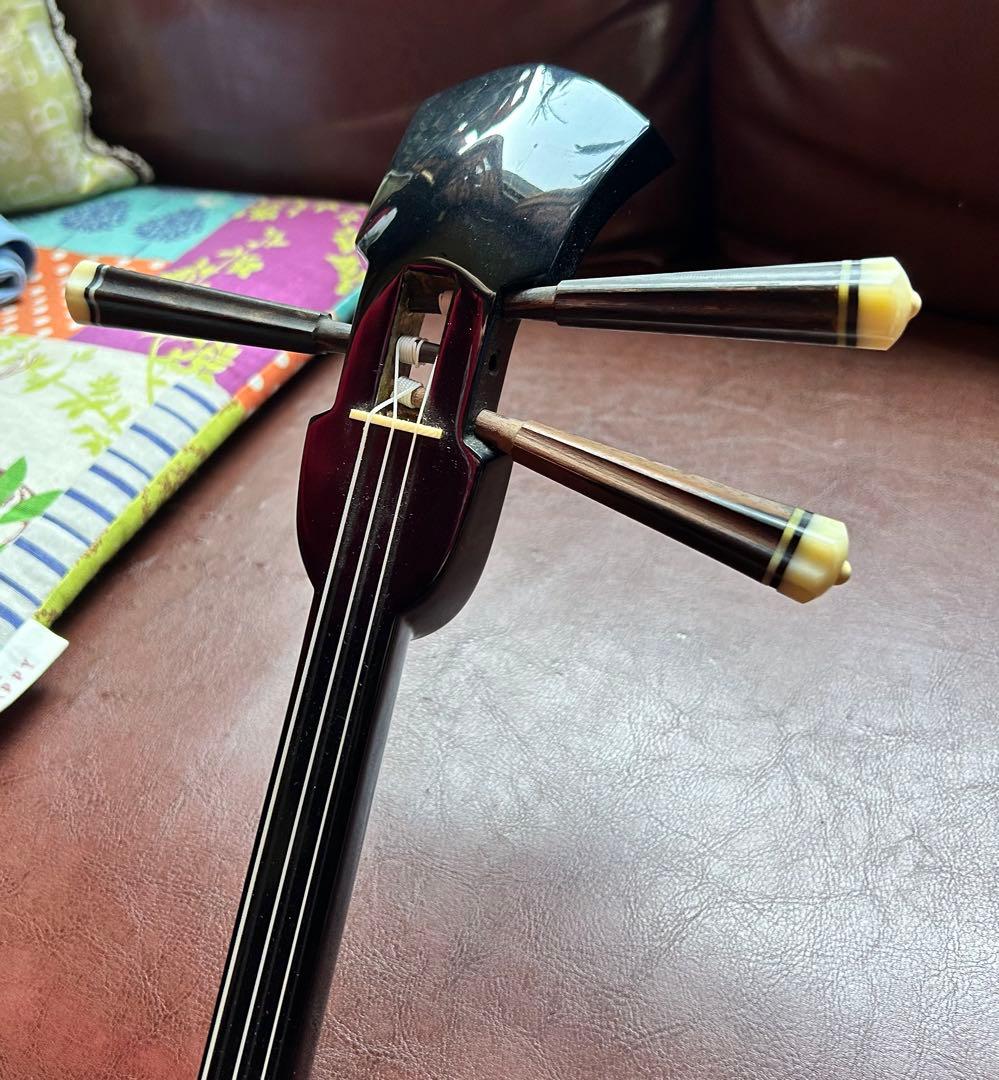 沖縄 三線 和楽器 民謡楽器 人工皮 初級者用