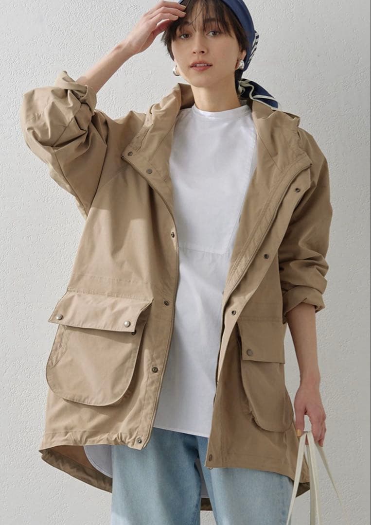 2025SS ウィムガゼット　フーディーブルゾン　ベージュ