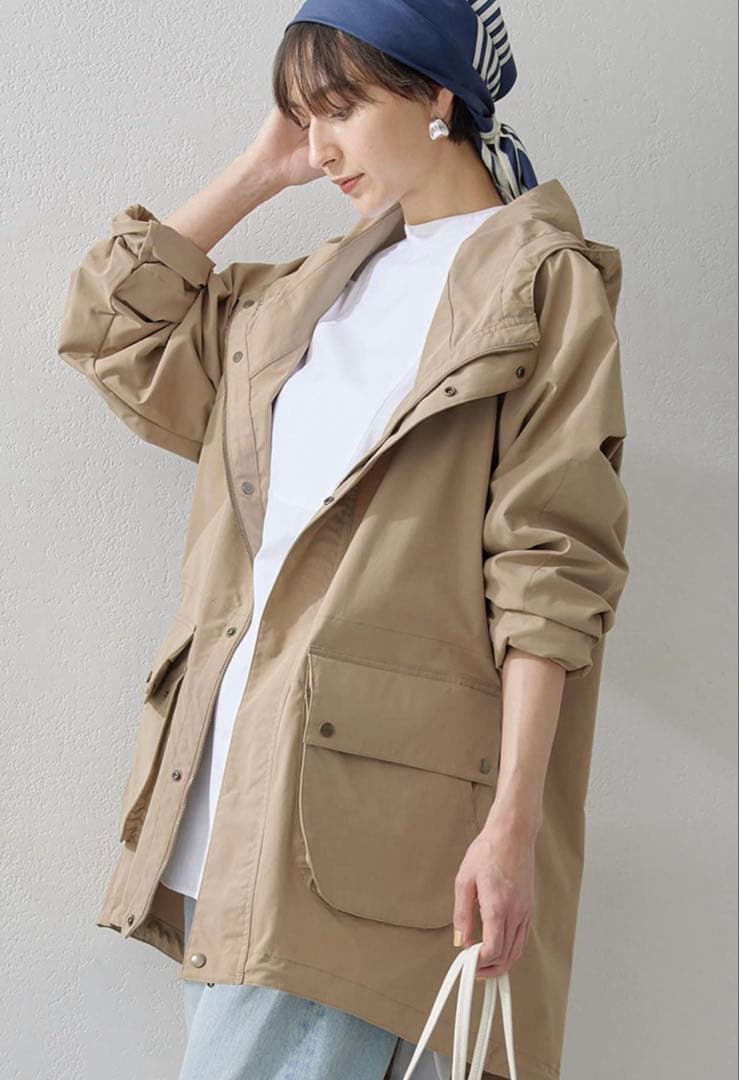 2025SS ウィムガゼット　フーディーブルゾン　ベージュ