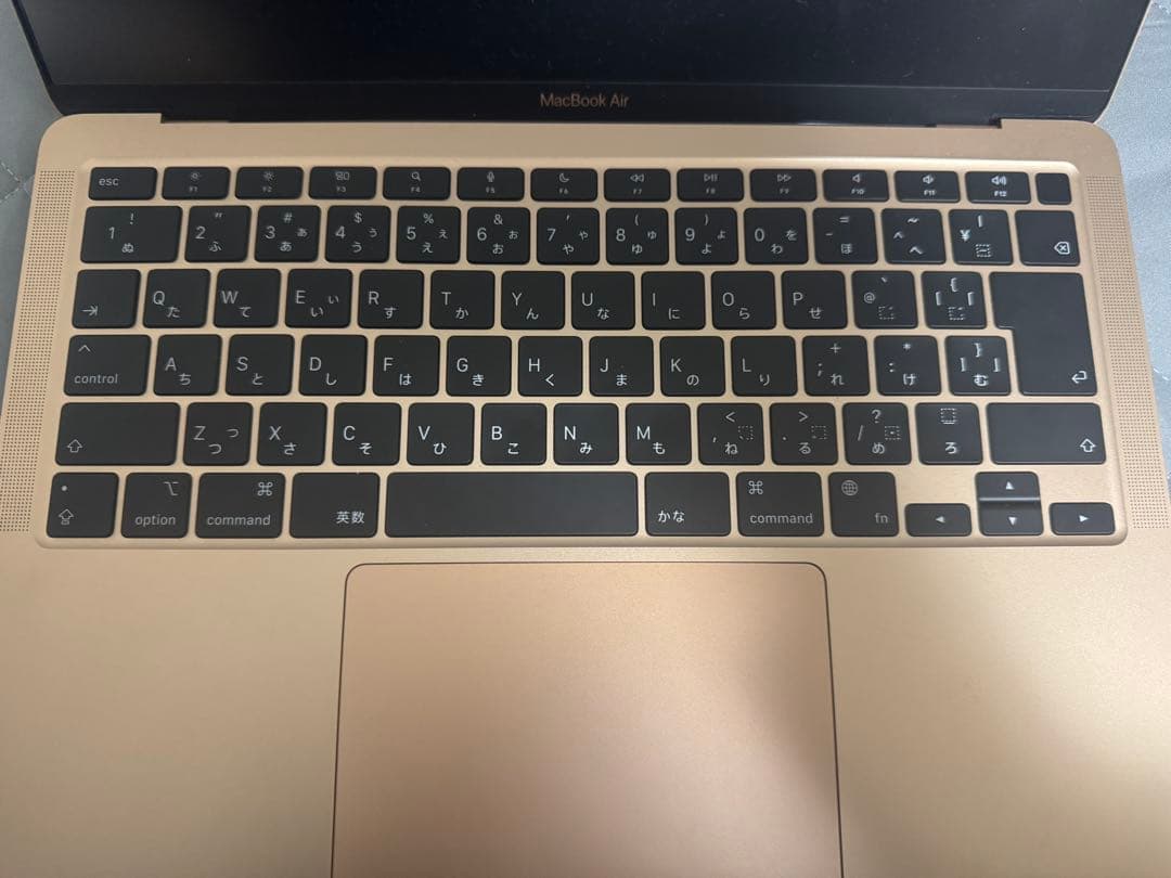 MacBook Air ゴールド 日本語配列　16gb 512gb