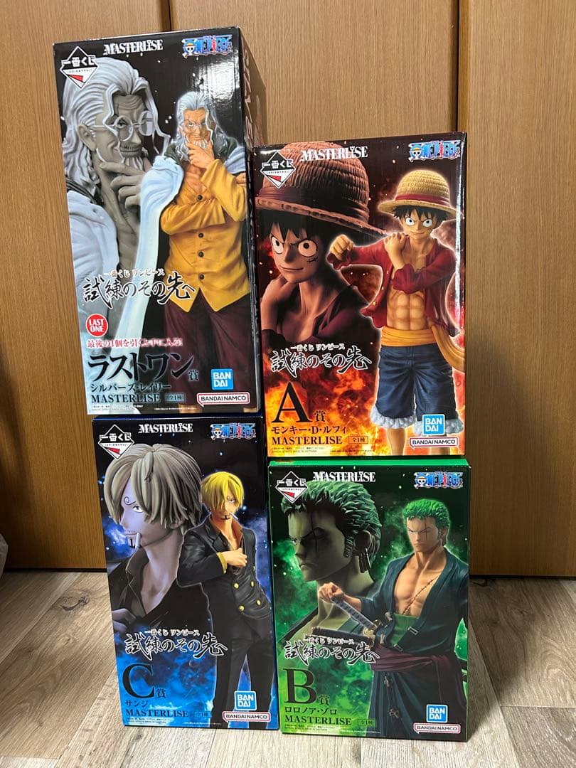 一番くじ ワンピース 試練のその先へ ABCラストワン賞 4体セット