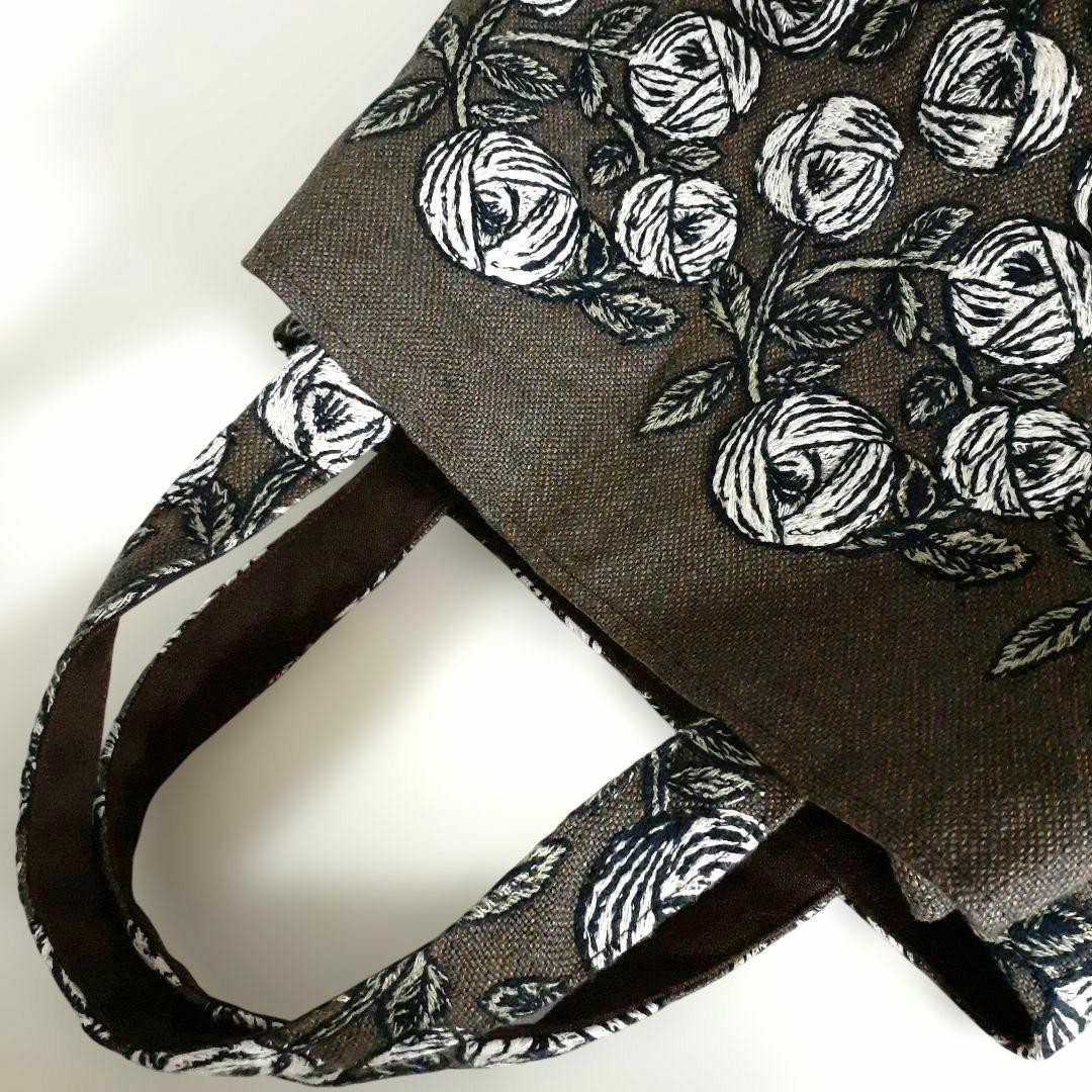 ミナペルホネン　新作 rosy brown トートバッグ