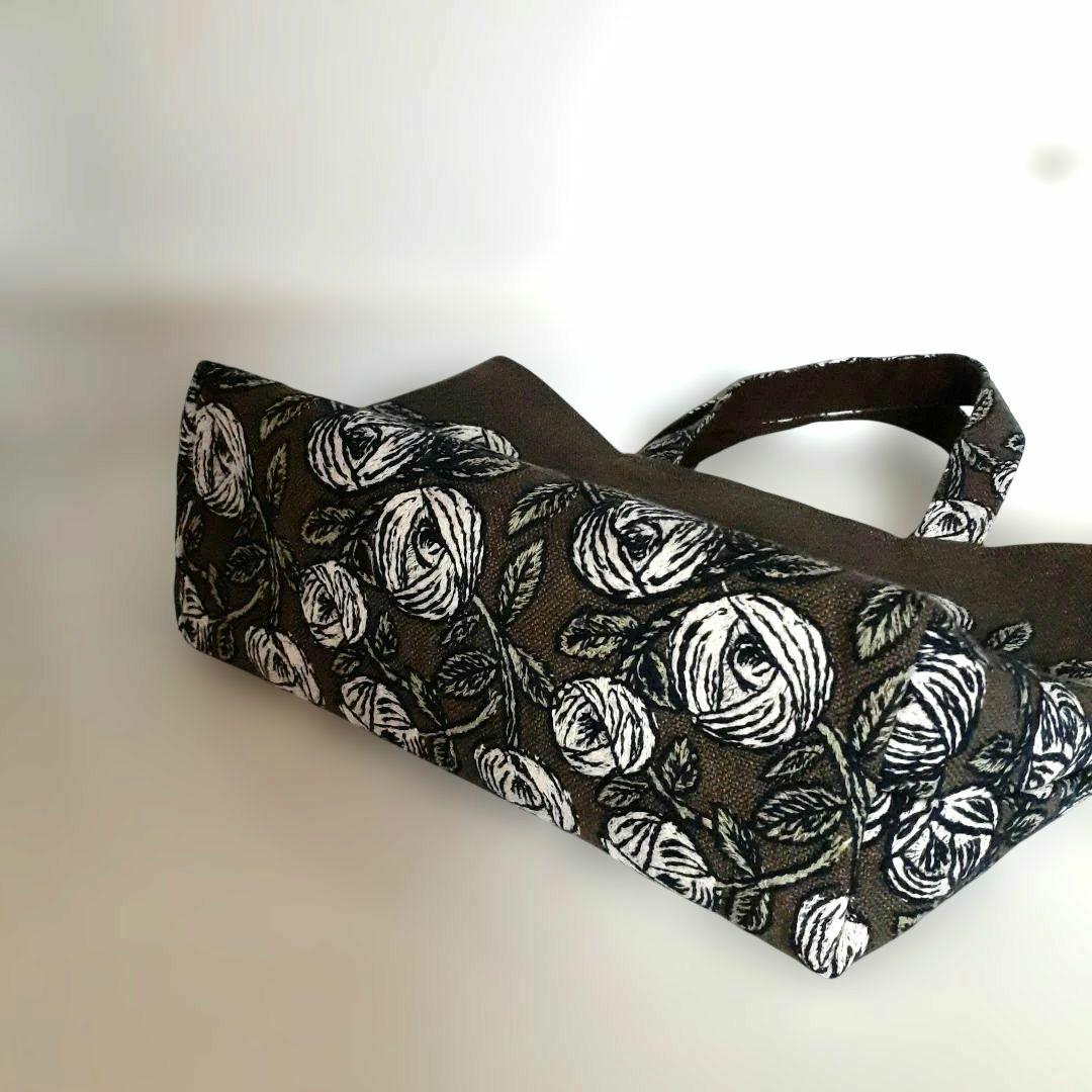 ミナペルホネン　新作 rosy brown トートバッグ