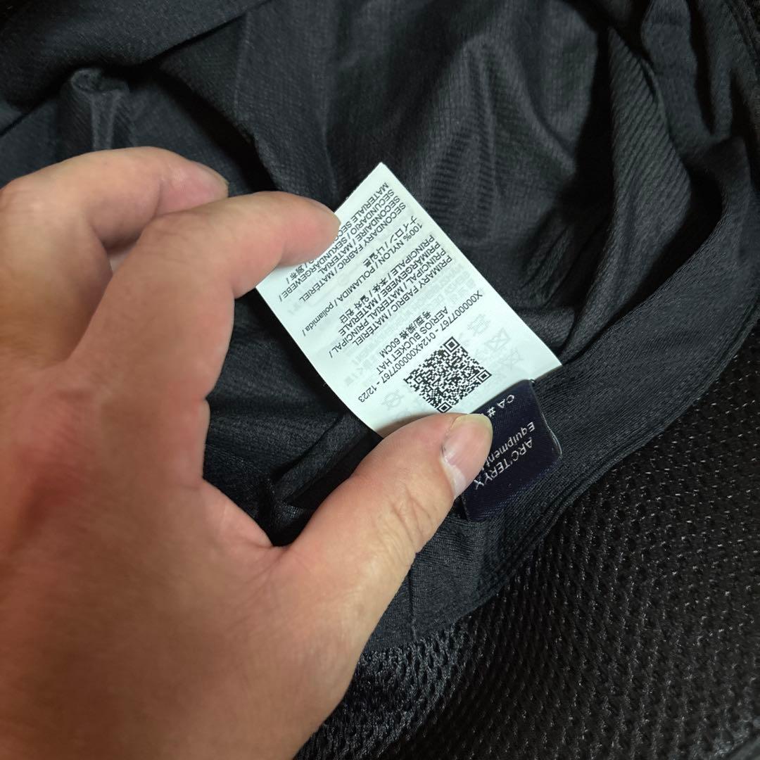 試着のみアークテリクス エアリオスバケットハット