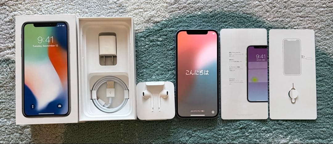 極美品⭐️iPhone12 64GB 未使用付属品完備！パープル