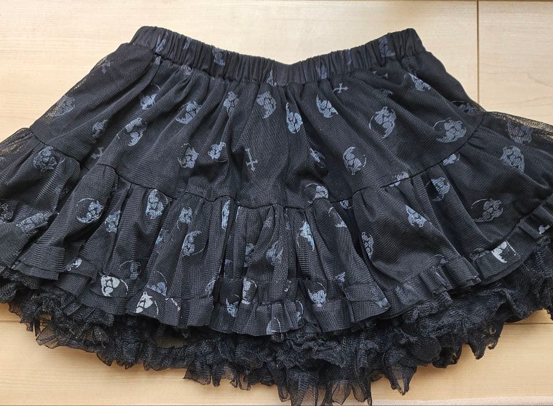 tutuha☆スカル柄パニエ