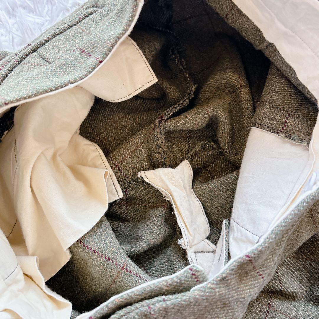 美品 CORDINGS 英国製 アジャスター付 パンツ 36 グリーン チェック