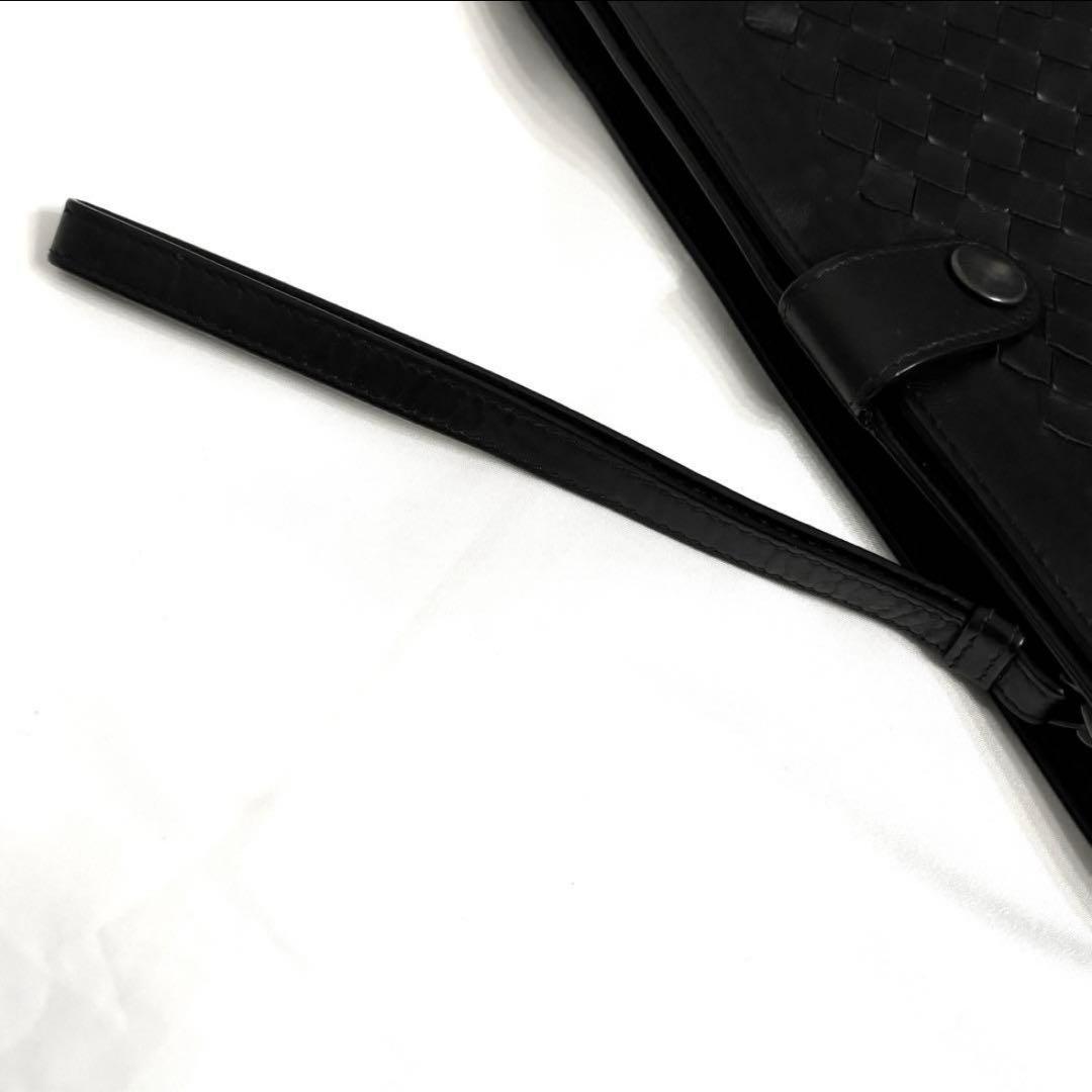 ボッテガヴェネタBOTTEGA VENETAレザーハンドバッグ イントレチャート