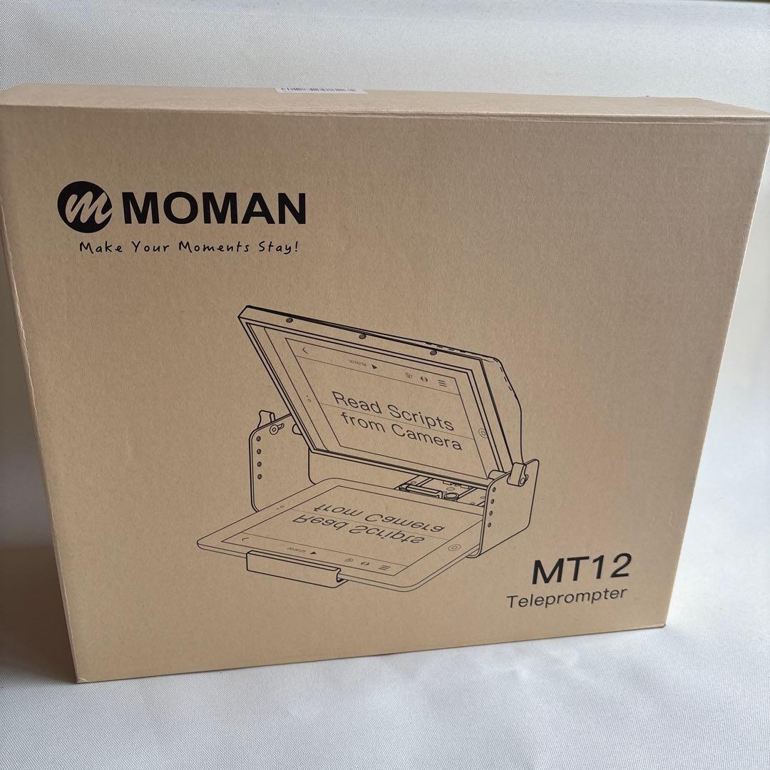 MOMAN MT12 テレプロンプター リモコン・収納バッグ付き