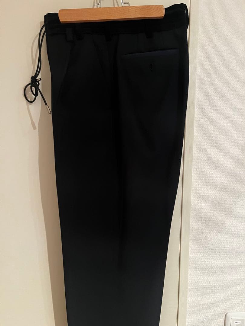 パンツ sacai 21ss Velor switching Suiting Pants