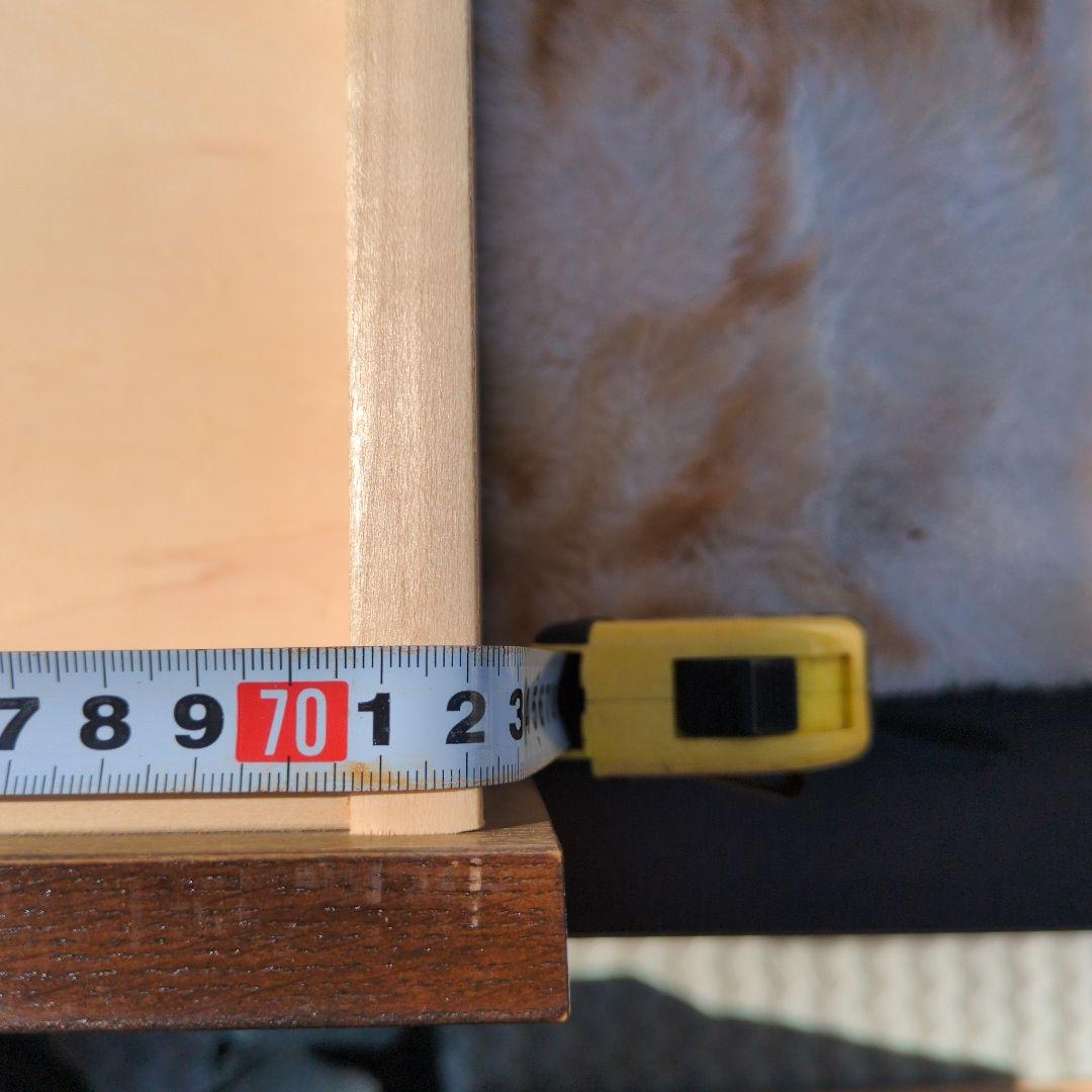 ダークブラウン 木製チェスト 8引き出し