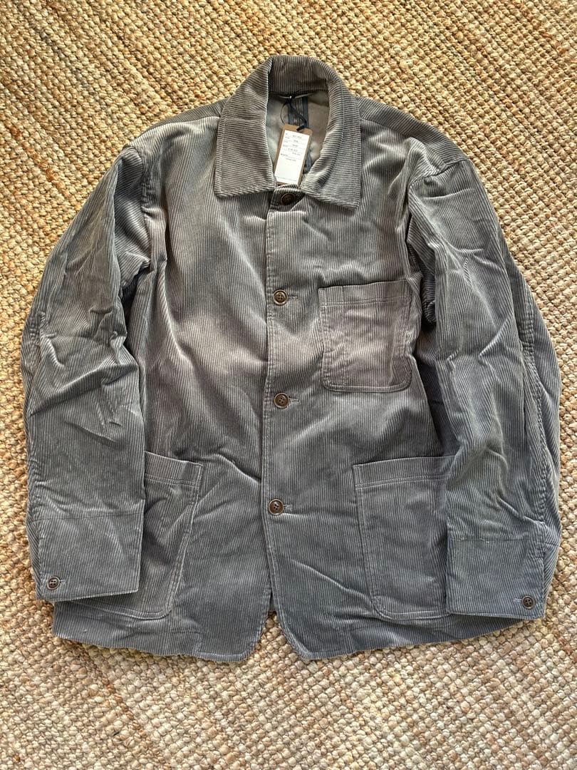 BROWN by 2-TACS コーデュロイ カバーオールジャケット&パンツ