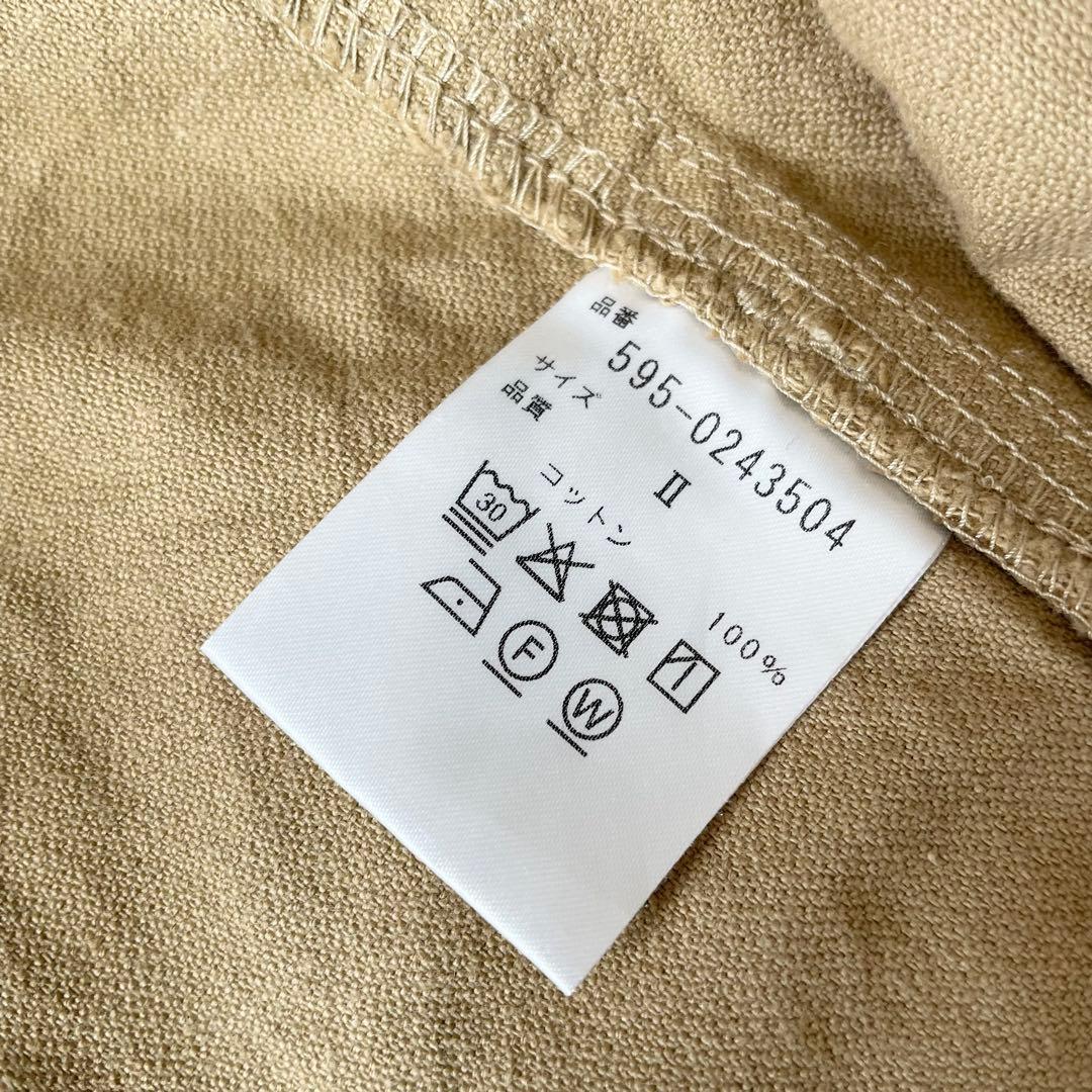 美品 MHL ファインコットンベイカーパンツ 2 ベージュ