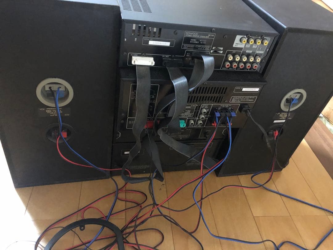 ミニコンポ KENWOOD ALLORA XE7 本体① コンパクトオーディオ