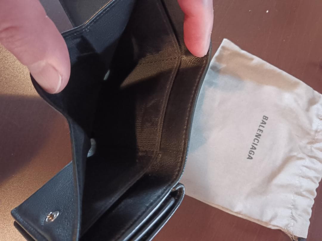 BALENCIAGAクラッチバック、3つ折り財布セット