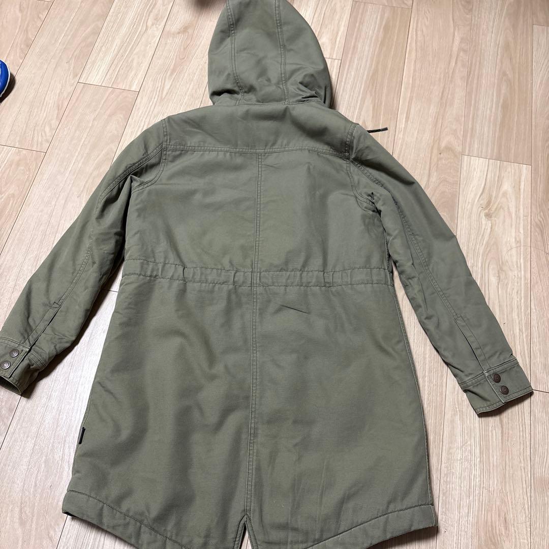 patagonia フード付きモッズコート Sサイズ オリーブ