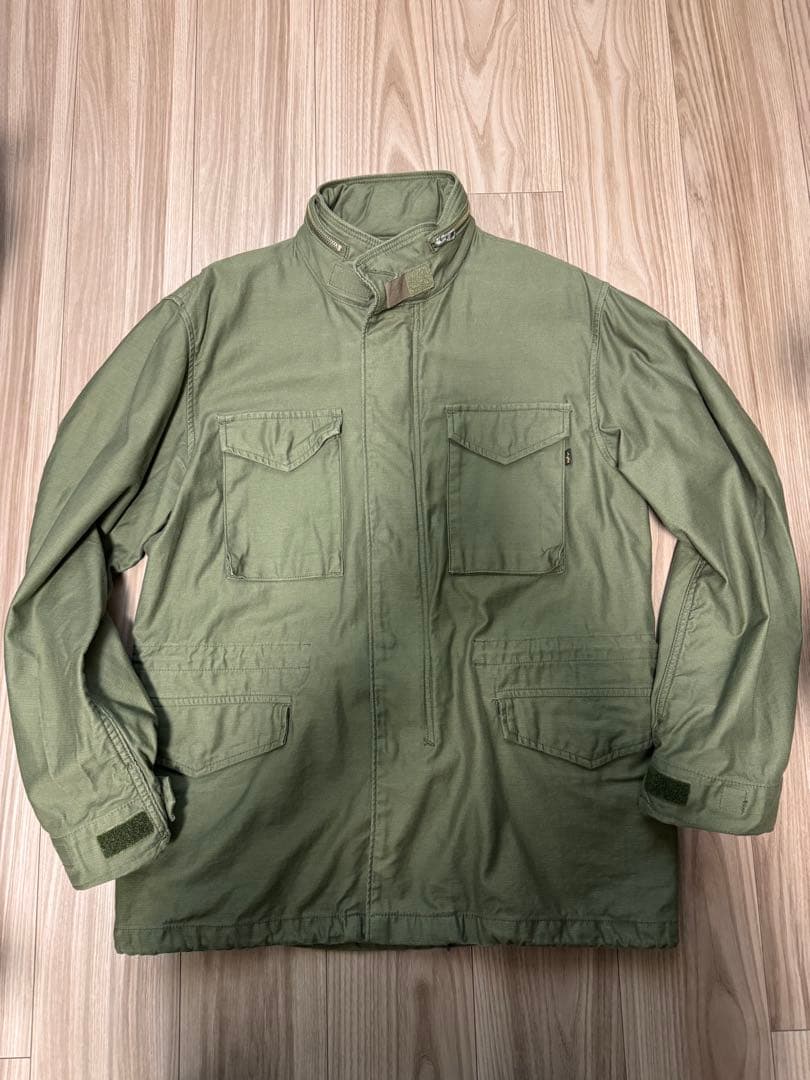 ALPHA INDUSTRIES M-65フィールドジャケット ライナー付属