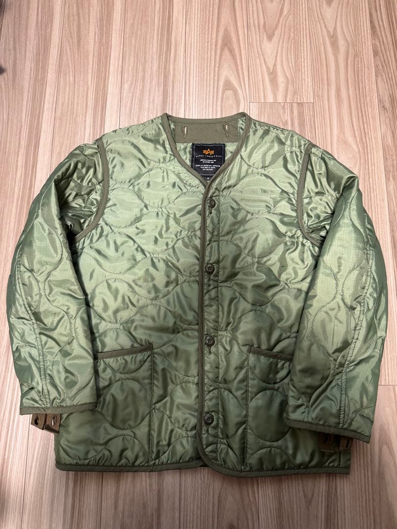 ALPHA INDUSTRIES M-65フィールドジャケット ライナー付属