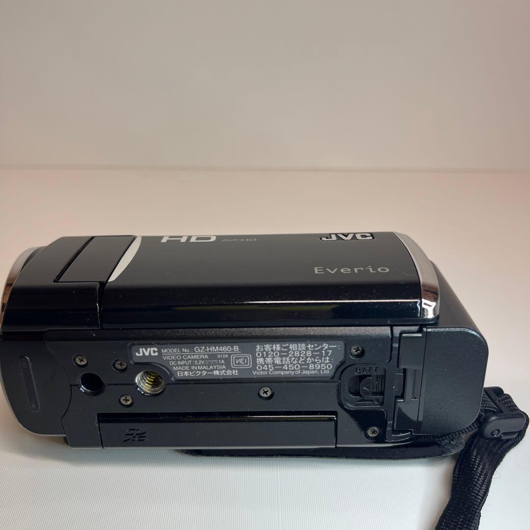 美品 JVC デジタルビデオカメラ Everio GZ-HM460-B エブリオ