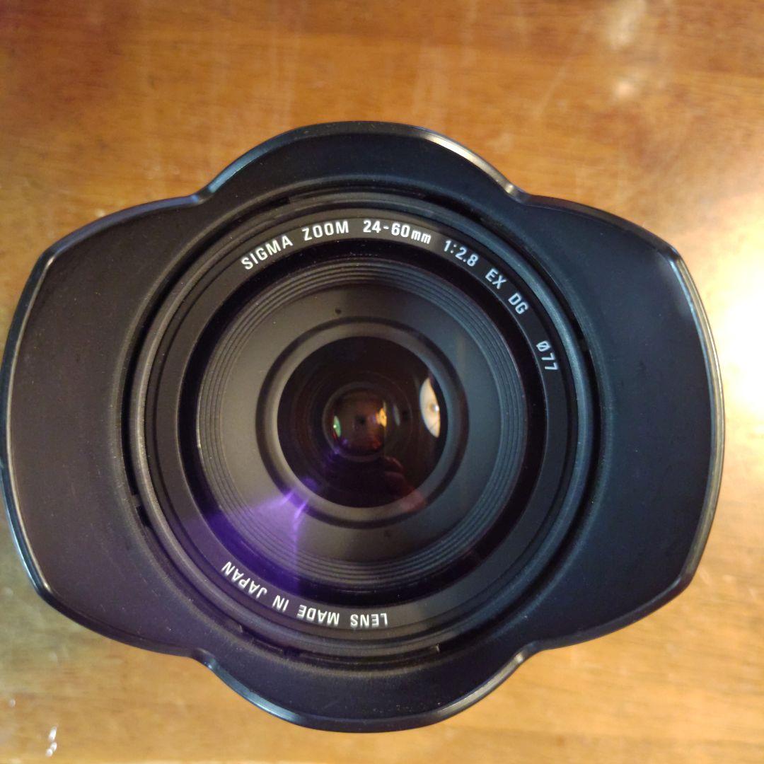 シグマ 24-60mm F2.8 EX DG ニコンズームレンズ　Sです
