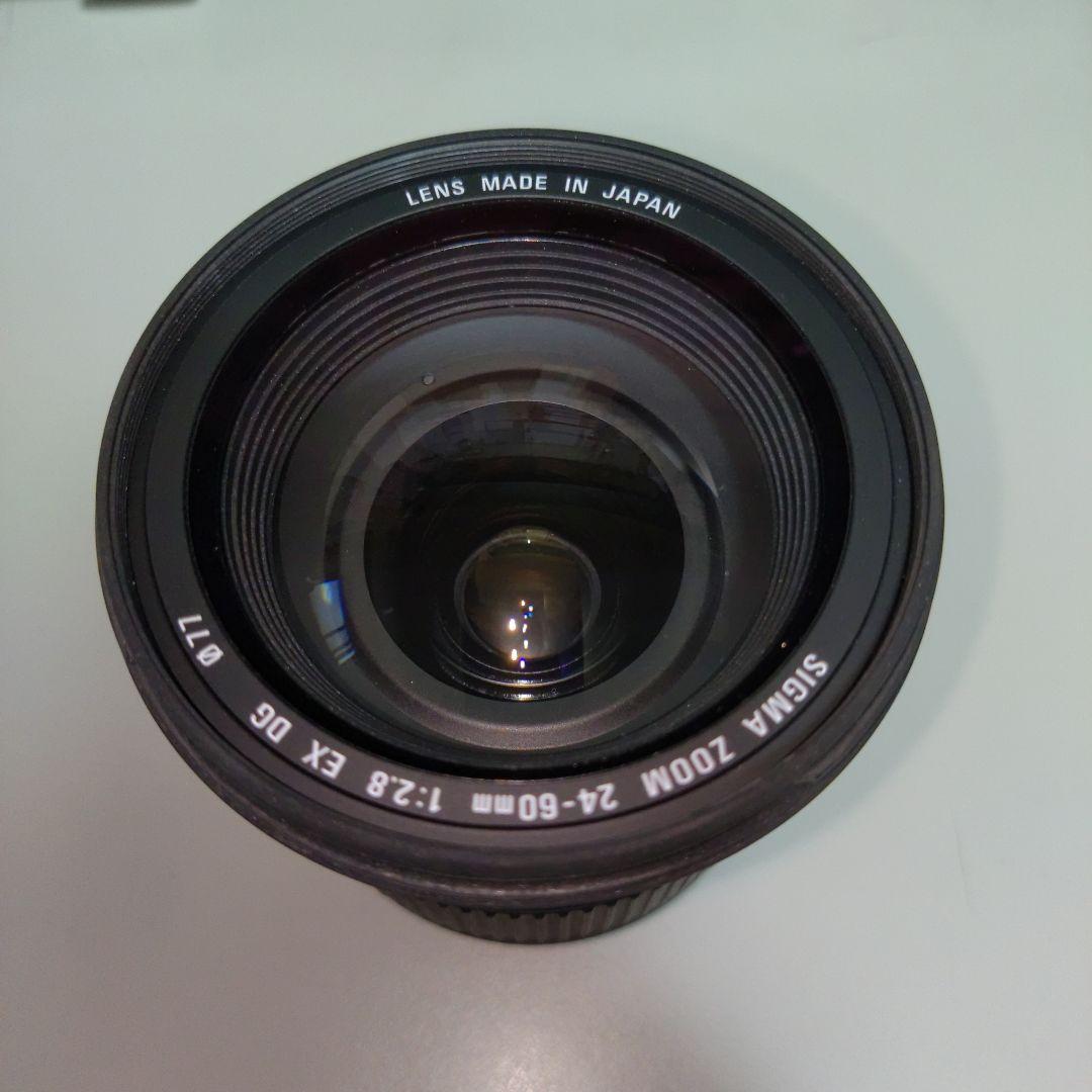 シグマ 24-60mm F2.8 EX DG ニコンズームレンズ　Sです