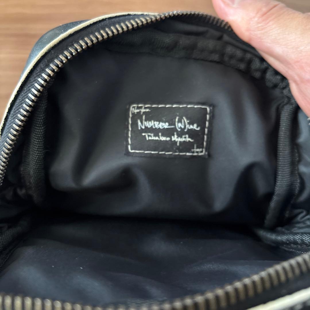 【希少・美品】NUMBER(N)INE ナンバーナイン　レザーポーチ