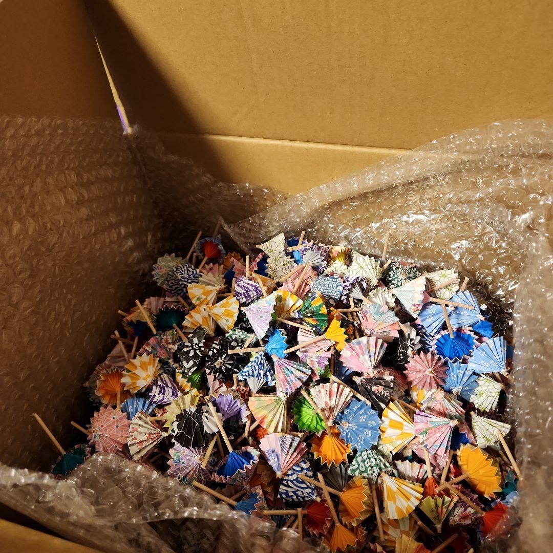 大人気☆和柄番傘ミニ【1000本】