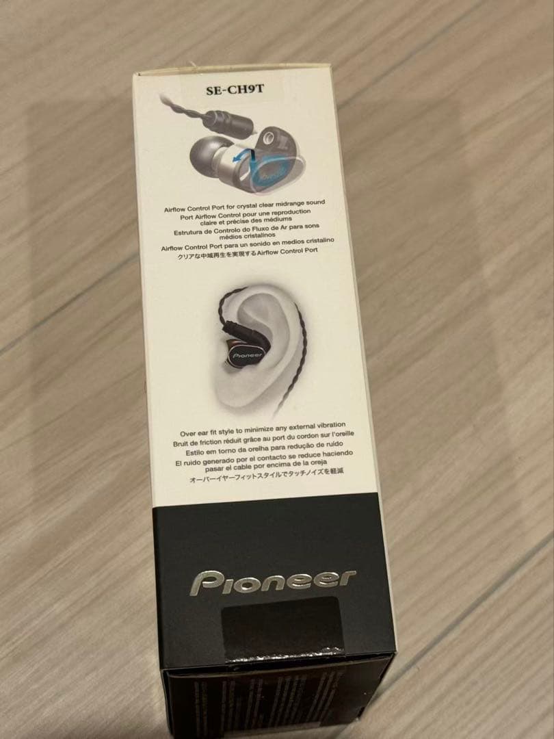 【新品・未使用】パイオニア　ハイレゾイヤホン　SE-CH9T-K