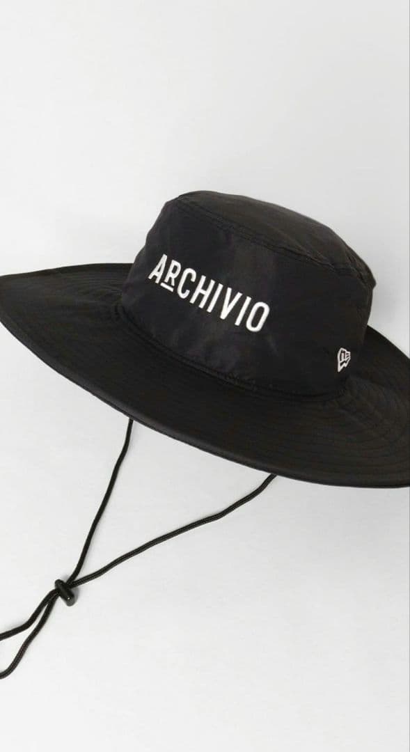 ARCHIVIO ブラック アドベンチャーハット