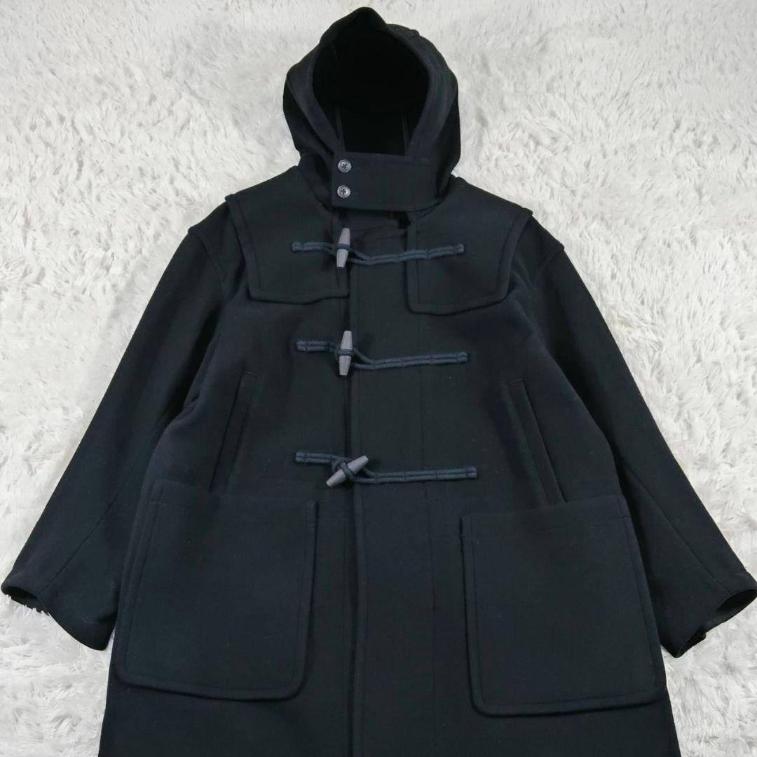 ユニクロ ＋J オーバーサイズ ダッフルコート ウール ブラック 未使用タグ付き