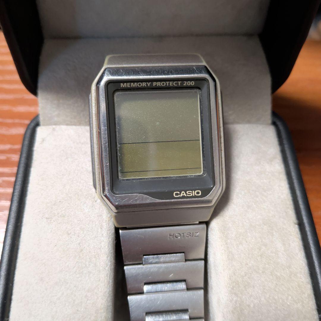 CASIO MEMORY PROTECT 200 　データバンク　腕時計