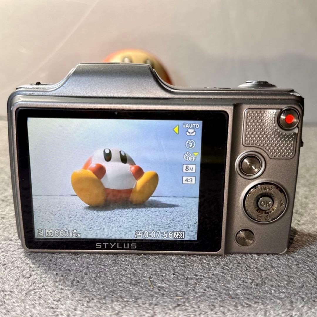 ☆動作OK OLYMPUS SZ-15 バッテリー&SDカード付き