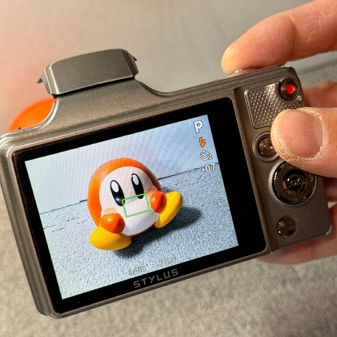 ☆動作OK OLYMPUS SZ-15 バッテリー&SDカード付き