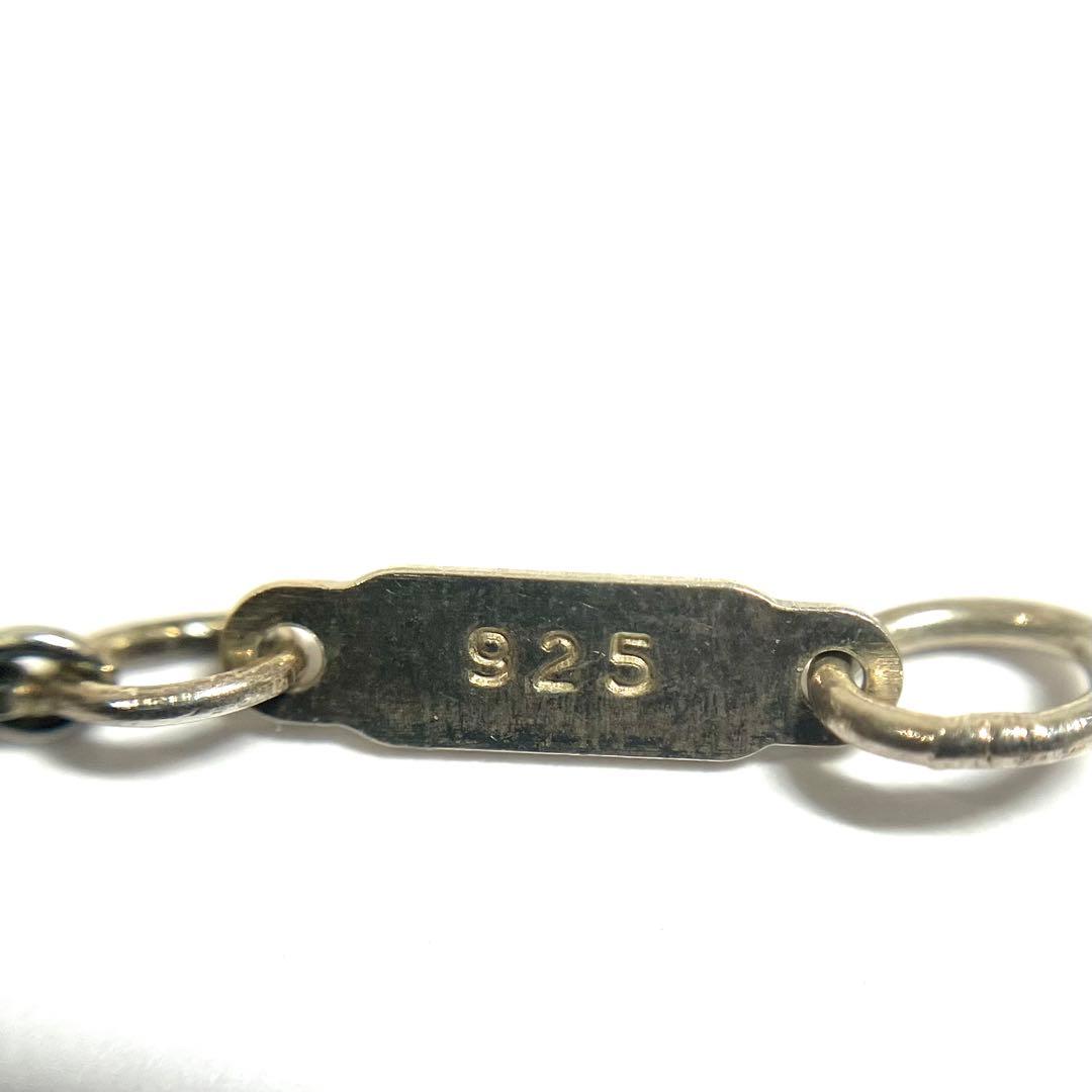 【クッキー】シグネチャークロスネックレス　925 / 750 箱付き