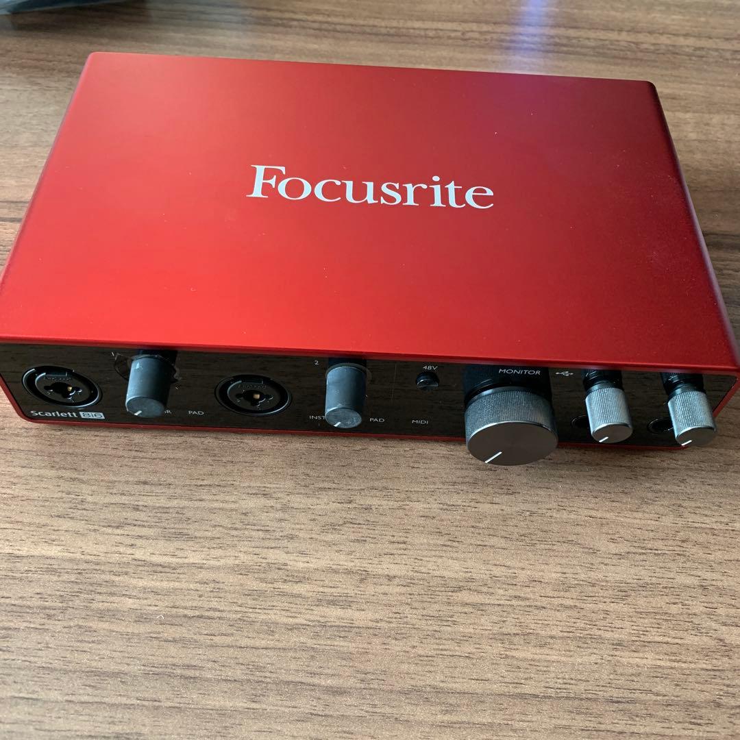 Focusrite Scarlett Gen3 8i6 オーディオインタフェース