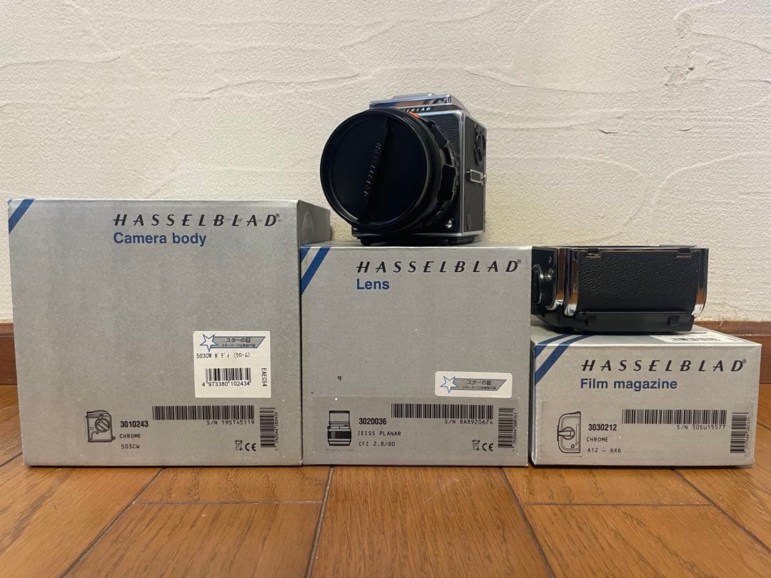 【美品】ハッセルブラッド503CW CFE80mm 標準セット