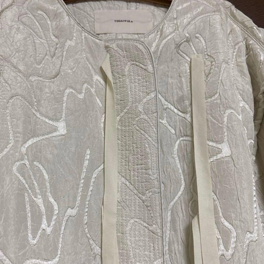TODAYFUL　JACQUARD PIPING BLOUSON