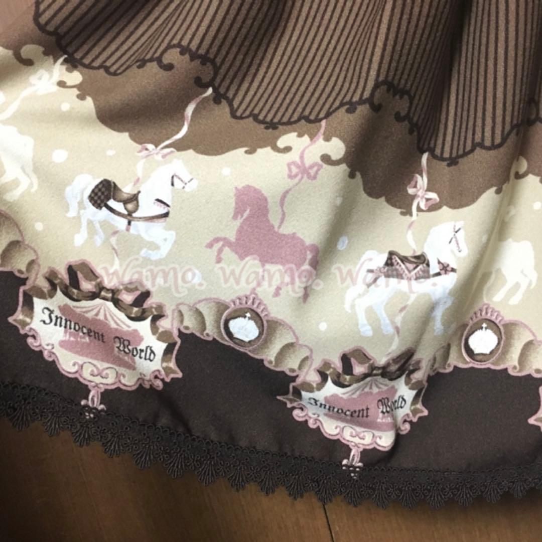 Innocent World メリーゴーラウンJSK ショコラ　ロリィタ