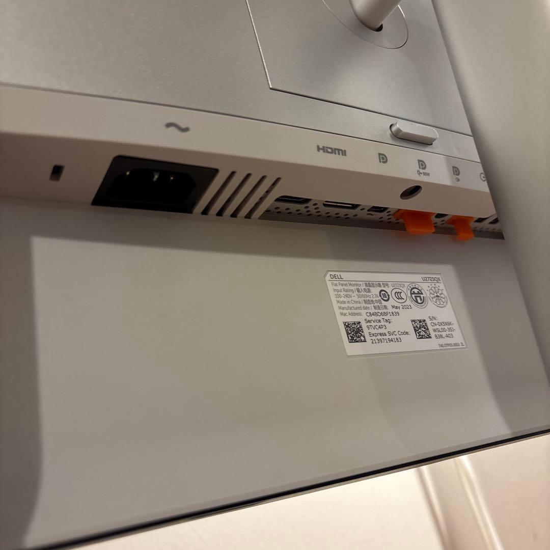 Dell U2723QX 27インチ 4k モニター