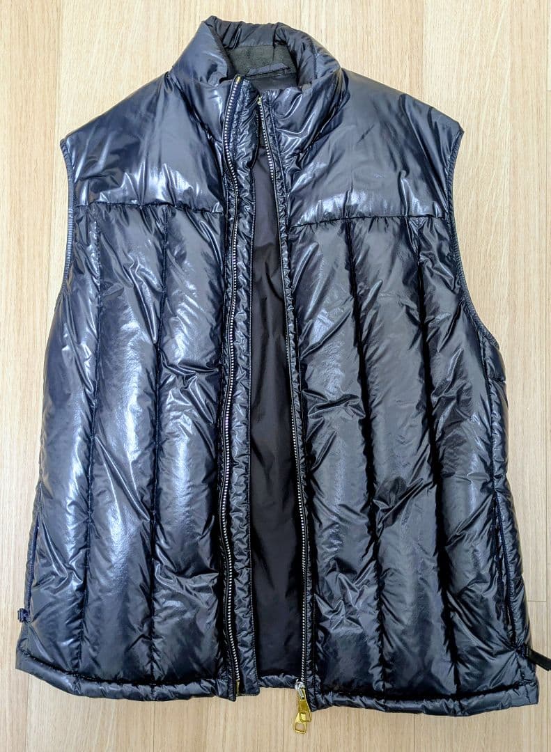 ダンヒル　dunhill ダウンベスト　ネイビー