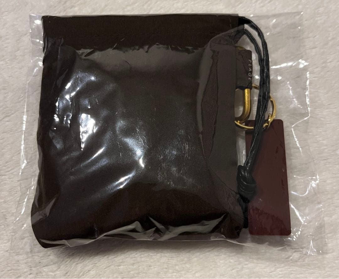 プラージュ　エコバッグ　ノベルティ　ブラウン