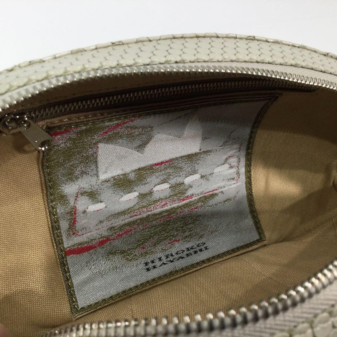 n*a様 未使用品 ヒロコハヤシ　クロワッサンバッグ　カルディナーレ　オフホワイ
