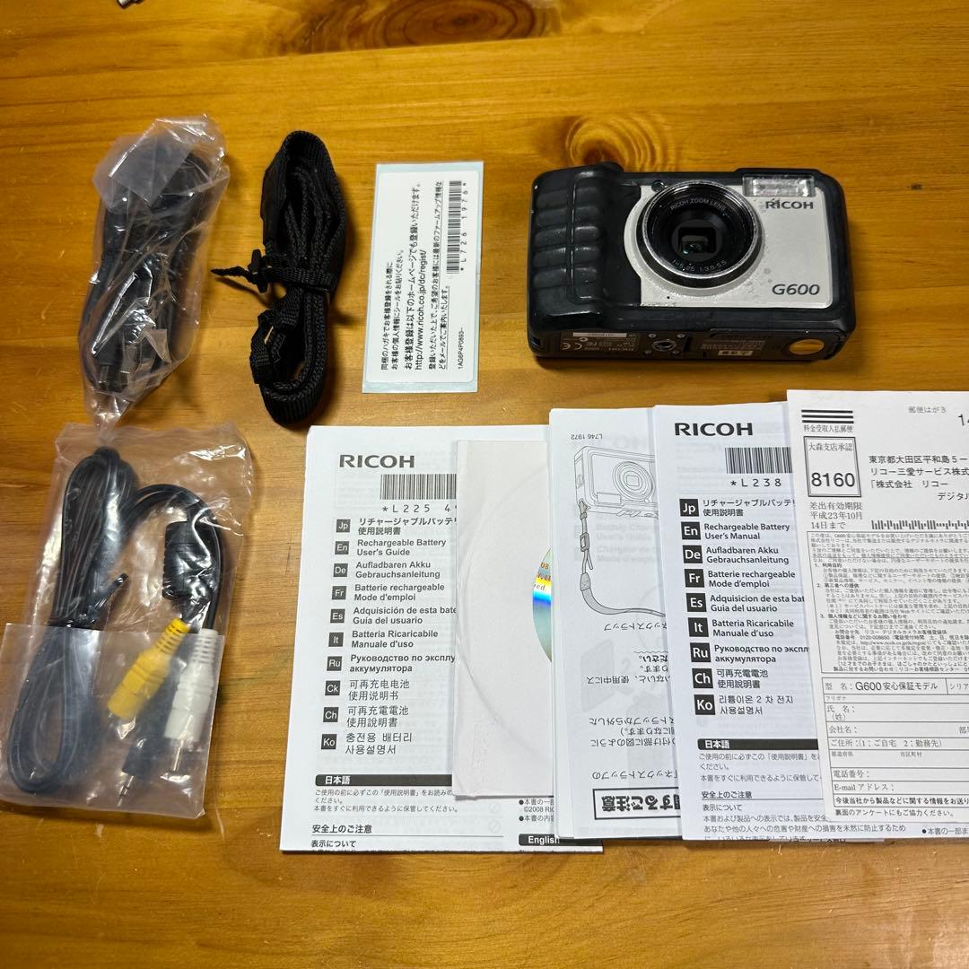 RICOH G600 デジカメ 5978